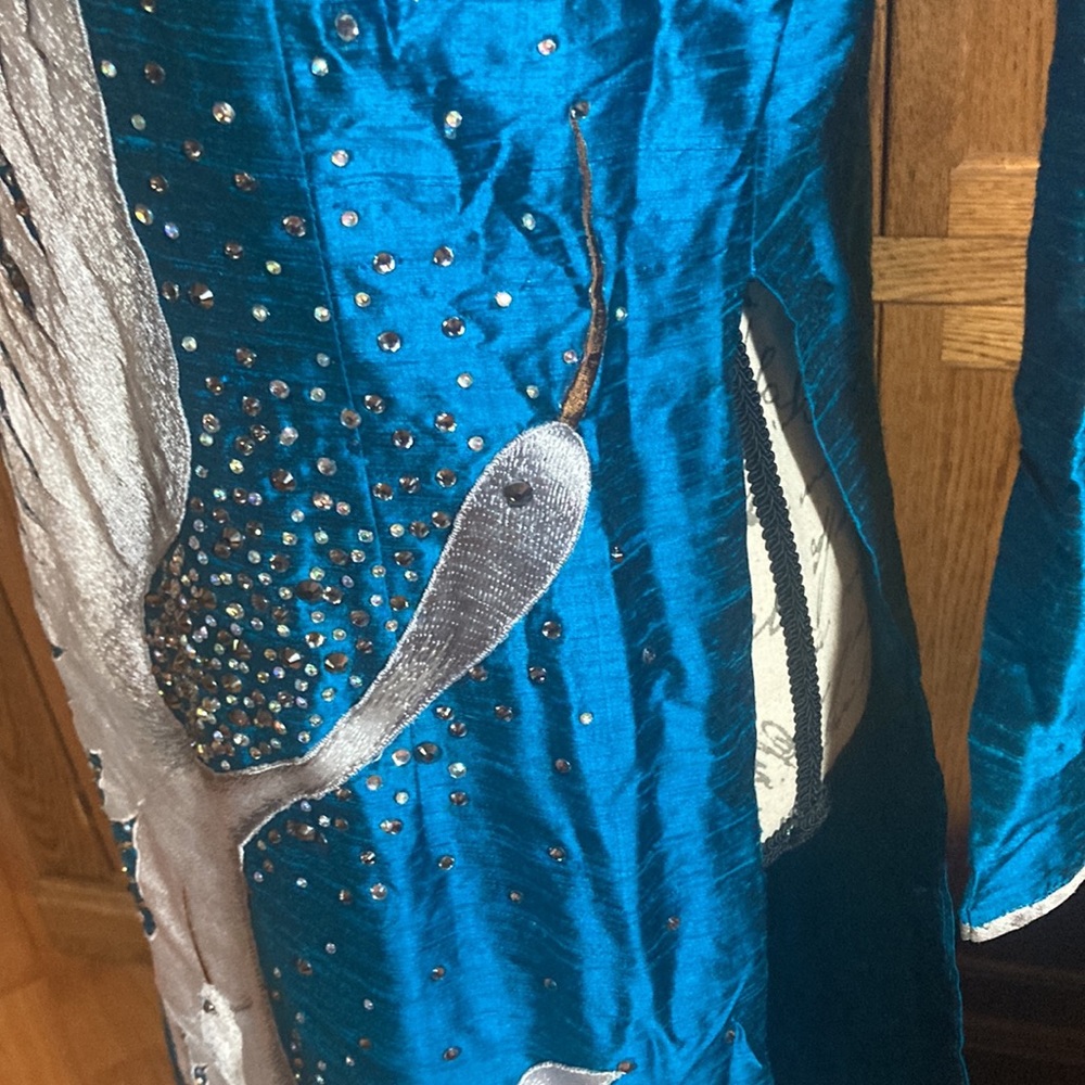 Vietnamese AO Dai style costume dress swan - Picture 10 of 10